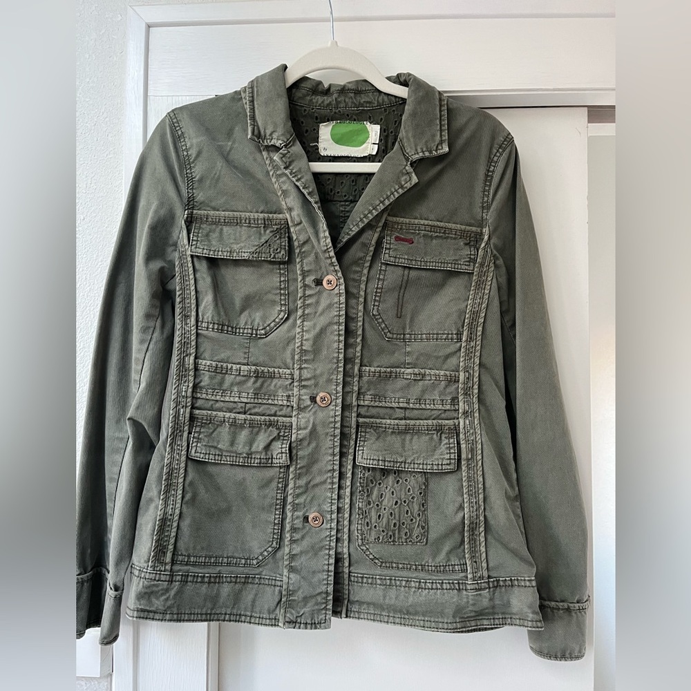 Anthropologie Olive Jacket Size S